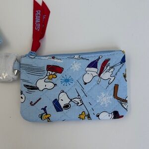 Vera Bradley Blue Snoopy Key & Card Holder